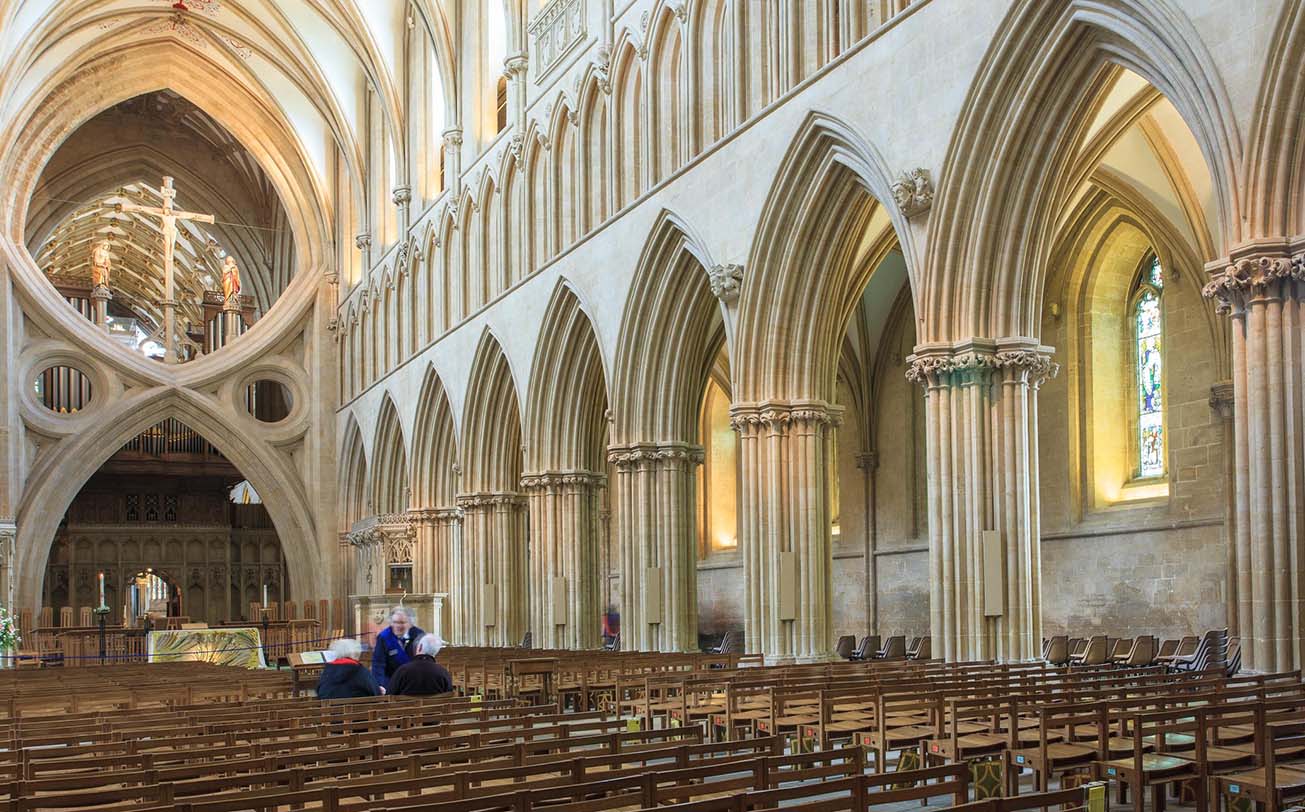 Architectural Marvels Unveiled: Exploring the Hidden Wonders of Wells Cathedral in Wales